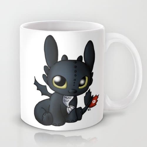 Astrode Chibi Toothless Coffee Mug - 325 ml