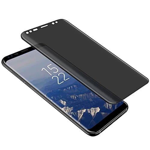 Galaxy Note 8 Privacy Screen Protector, Top Glass Note 8 Premium [3D Curved] [Case Friendly] [Anti-Scratch] 9H Hardness Tempered Glass Film Screen Protector for Samsung Galaxy Note 8 (Transparent10)