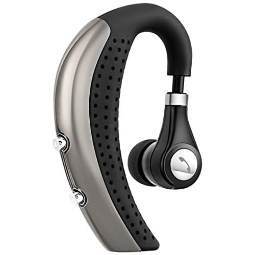Bluetooth Headset, Black Wireless Mini Bluetooth Earpiece with Comfortable Wear Microphone Hands-Free for Samsung and Iphone and Other Smartphones (One Pcs 0.3oz)