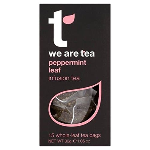 We Are Tea Peppermint Leaf Teabag 15 per pack - Pack of 6