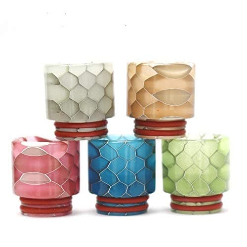 2Pack Jianuo Plastic Quick Fitting 810 Drip Tip Connector for RO System Refrigerator Ice Maker Coffee Mod Machine（Random Delivery） (Color 4)