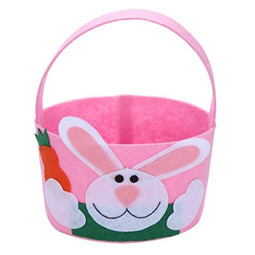 Iusun Easter Rabbit Candy Bag Creative Present Home Accessory Organizer Pouch Xmas Cartoon for Chocolates Candies Biscuits Home Decor Supplies Gift