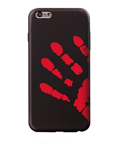 MAGIC CC iPhone 6/6s Case,Color Changing Thermal Sensor Fluorescent Heat Induction Cell Phone Back Cover Case for iphone 6/6s 4.7 Inch (Dark Brow for iPhone 6/6s)