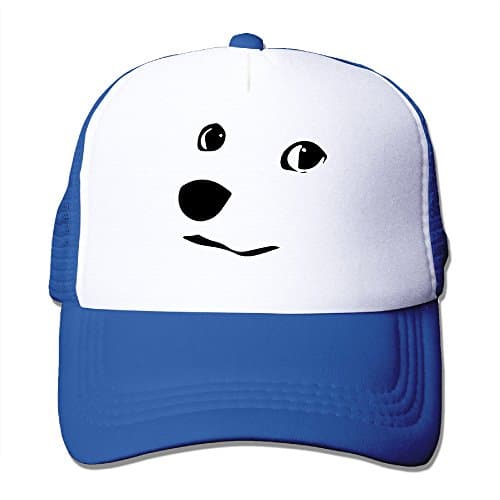 LAOdaa Doge Face Adjustable Snapback Cap Baseball Hats