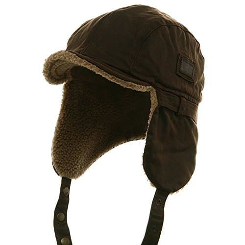 Broner Pilot Aviator Hat Trooper (Brown)