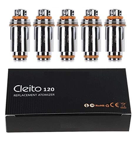 Replacement' C-o'i'ls A's-p-i-r'e C'l-e-i-t'o' 120'|0.16 ohm} 5Pcs