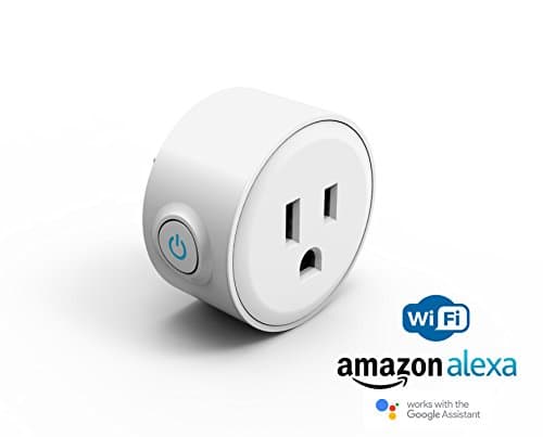 KaLeeDesign Smart Plug, New Wireless Wifi Mini Socket work w/ Amazon Alexa Echo &amp; Google Home Smart Home Voice Control, No Hub Required, Smart Phone Easy Remote Control your device at Anytime