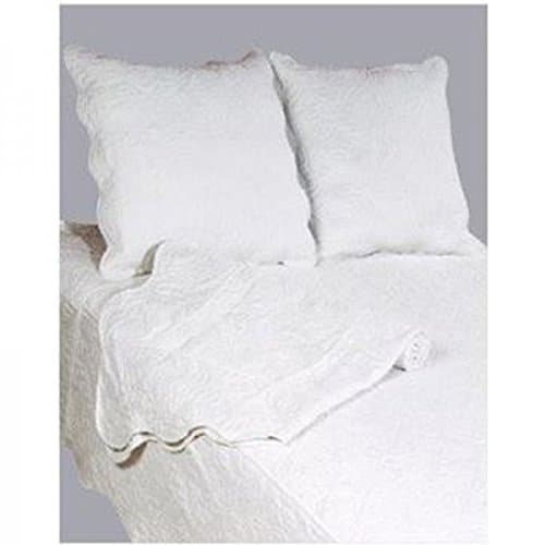 Couvre lit Boutis Blanc