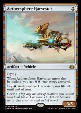 Magic: The Gathering - Aether Revolt - Aethersphere Harvester