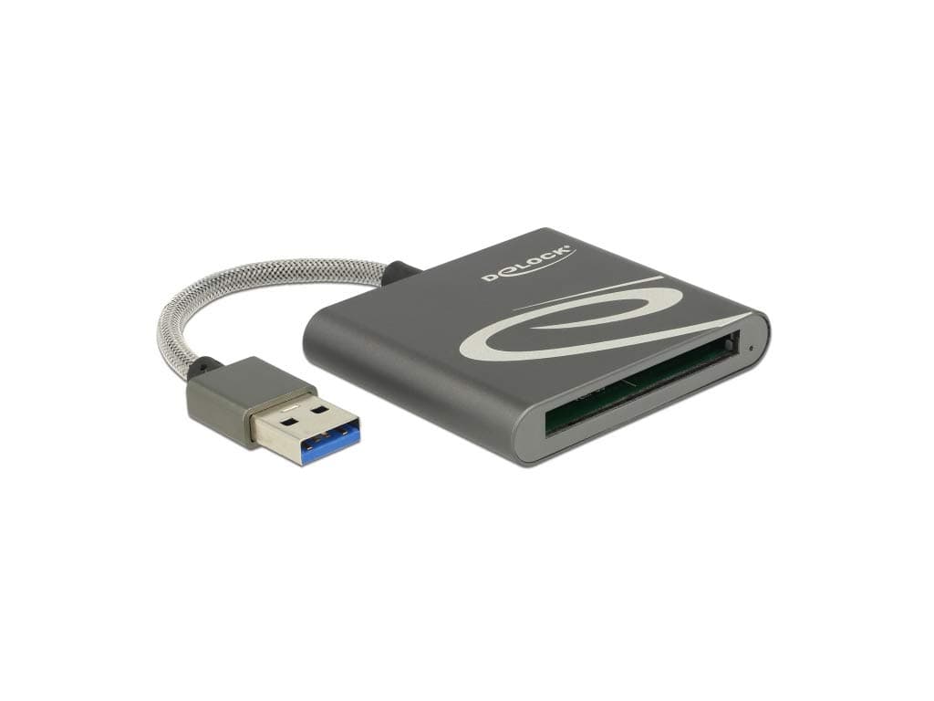 DeLOCK USB 3.0 CFast 2.0 Card Reader Anthracite