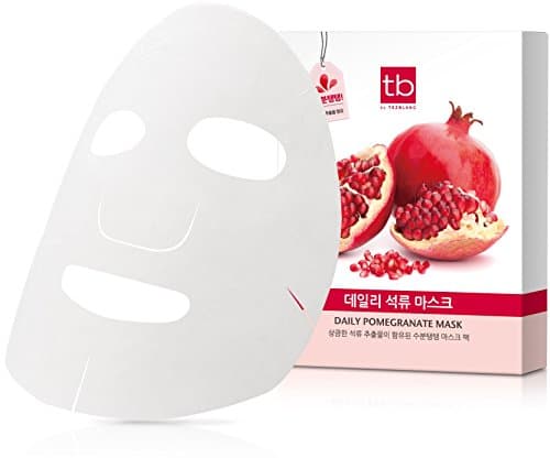 Pomegranate Essence Face Mask Sheet Moisturizing (10-sheet)