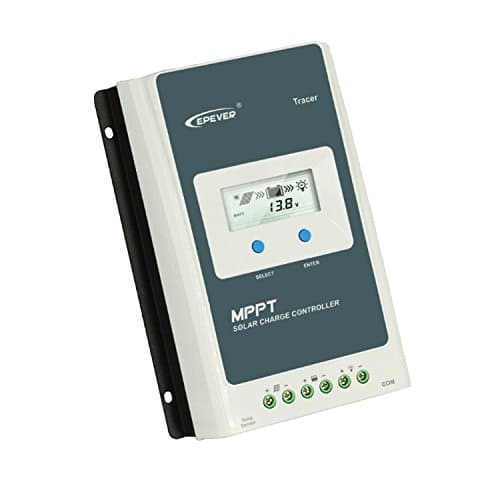 Dig dog bone Solar Charge Controller MPPT 100V 40A 12V 24V LCD Solar Panel Charge Charging Controller Voltage Control NEW Tracer1210A Tracer2210A Tracer3210A Tracer4210A (Style : Tracer4210A)