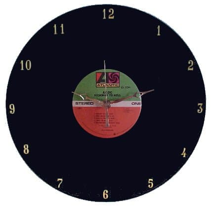 AC/DC - Highway to Hell LP Rock Clock