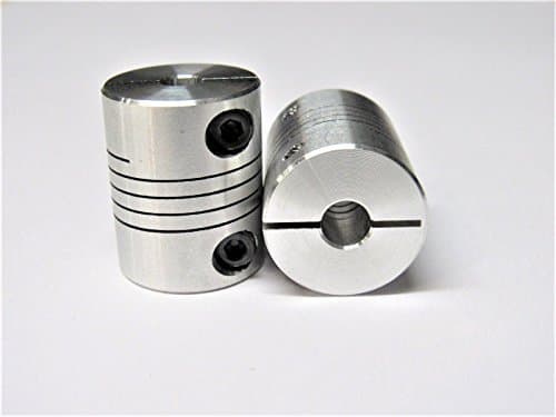 5mm x 6mm Flexible Coupler (6 pack) - 3D Printer, RepRap, CNC, DIY, Stepper Motor Shaft