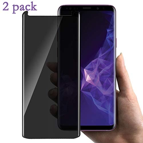 [2 Pack] Galaxy Note 8 Privacy Screen Protector, GPROVA [Anti Spy][Anti-Glare][Anti-Fingerprint][Anti-Scratch] No Bubble Ballistic Tempered Glass HD 3D Curve Edge Screen Protector