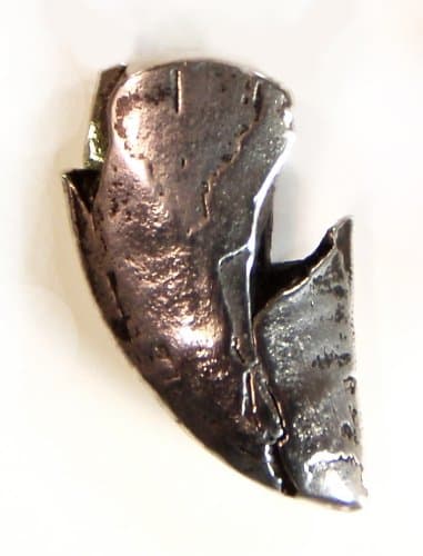 Pewter Dinosaur Tooth Pin