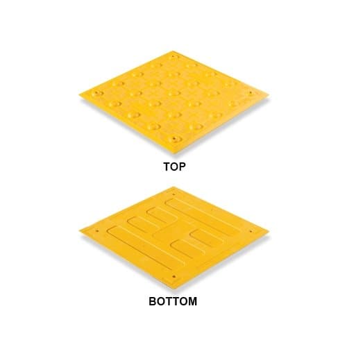 Truncated Dome Bump Pads - 2x3 - Surface Applied