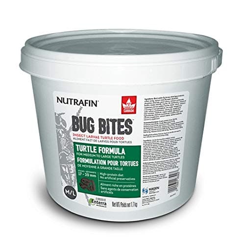 Nutrafin Bug Bites Turtle Formula – Medium to Large Turtles – 17-20 mm - 3.7 lbs