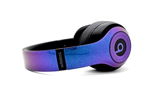 Beats by Dre Studio 2.0 Wireless - Custom Painted Dr. Dre Bluetooth Headset - Design (Chameleon) (Hyper Chameleon Blue/Purple)