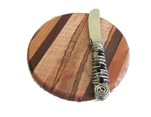 Small Round Multi Wood Cutting Board
