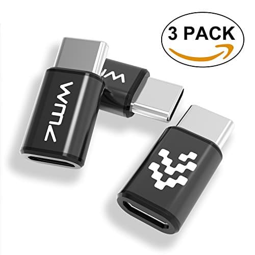 USB C Adapter,WMZ [3 Pack] Converts Micro USB input to USB Type-C,Data Sync and Charging For MacBook,ChromeBook Pixel XL,Nexus 5X 6P,LG G5 G6 V20,HTC 10,Huawei P9,Nokia N1,OnePlus 2,Samsung Galaxy S8