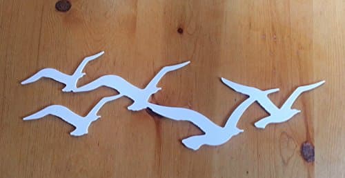 5 Seagull Wall Hanging 23"