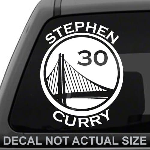 Stephen Curry Vinyl Decal