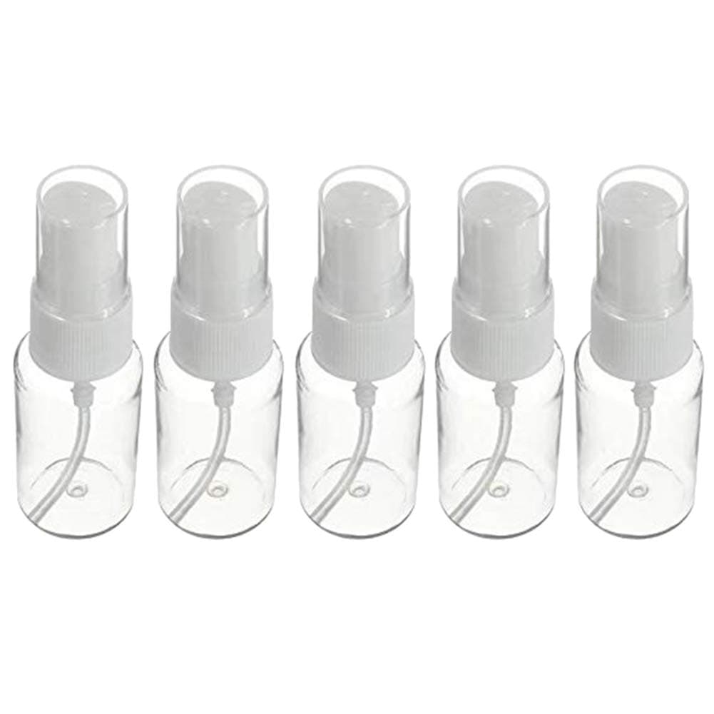 Keephic Spray Bottle Protable Plastic Mist Spray Bottles 20ml Plastic Pipette Droppers for Perfume (5pcs)