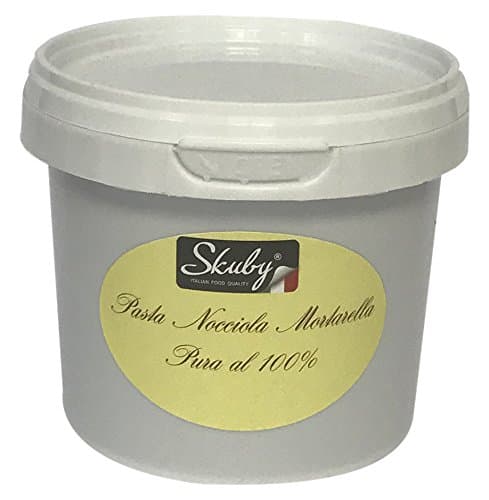 100% pure hazelnut paste from Italy