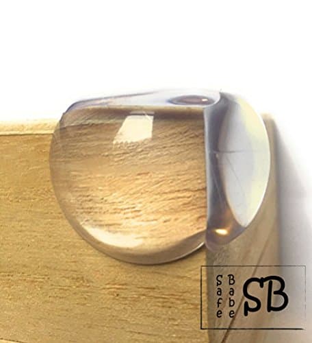 Edge and Corner Guards | Clear Corner Guards 8-pack | Quality Corner Protectors to Keep Children Safe | Protect Furniture and Walls | Childproof and Baby Safety Solution | Sharp Corner Cushion