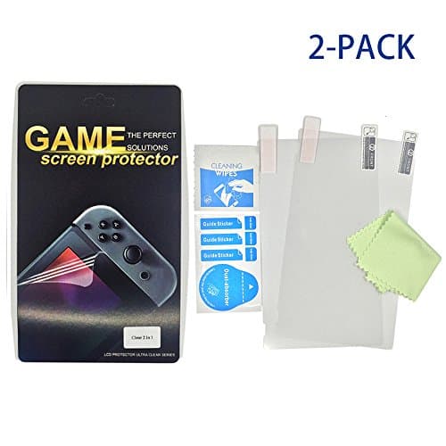 Nintendo Switch Screen Protector (2-Pack), Ultra Clear Soft Thin Screen Protector for Nintendo Switch
