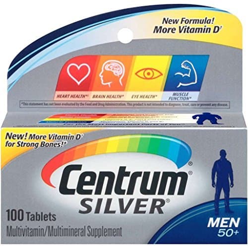 Centrum Silver Men's 50+ Tablets 100 Tablets by Centrum