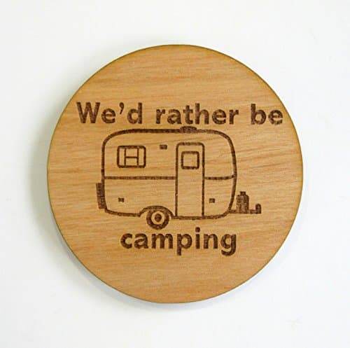 Egg Camping Trailer Magnet