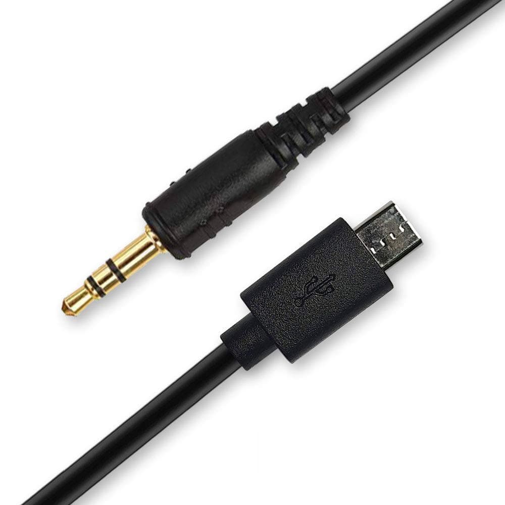 Pixel 3.5mm Off Camera Shutter Connecting Cable Cord 3.5mm-Fuji Connecting Plug for Fuji Cameras with Pixel Shutter Remote Control TW-283 Series