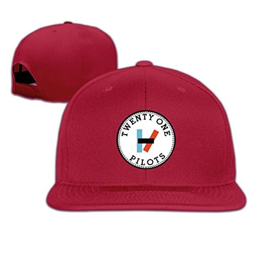 21 Polit Rainbow Solid Snapback Baseball Hat Cap One Size Red