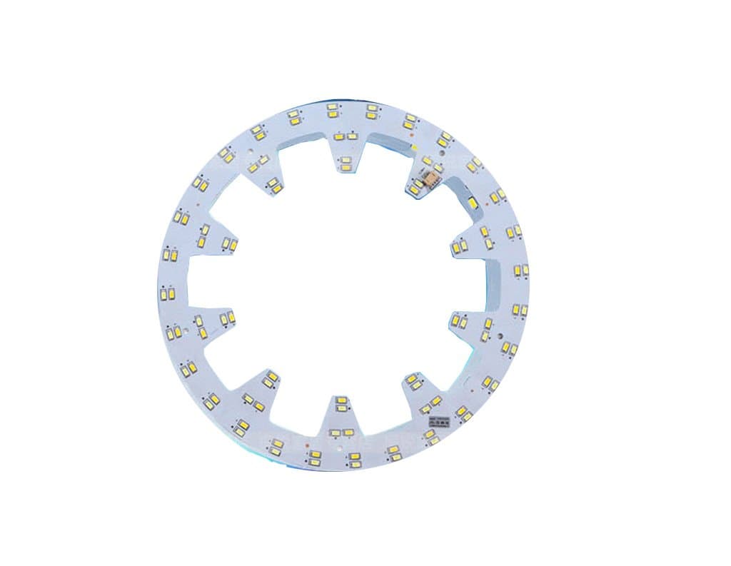 LED Bulb Ceiling Lamp with Modified Light Bar Led Light Board Circular Circular SMD Lamp Beads Light Board (Size : The Gear 18w Has A Diameter of 22.4 cm)