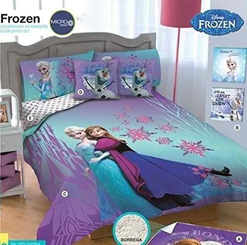 Frozen Reversible Comforter Complete Set (Queen)