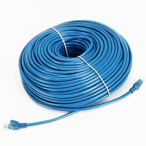 Cable N Wireless Blue 200FT CAT5 CAT5e RJ45 Patch ETHERNET Network Cable for PC, Mac, Laptop, PS2, PS3, Xbox, and Xbox 360 to Hook up on high Speed Internet from DSL or Cable Internet.