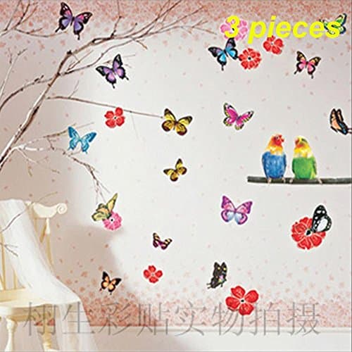 DIY removeable decor flower Wall Sticker Decals