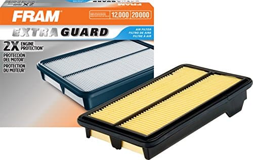 FramExtra Guard CA10359 Replacement Engine Air Filter for Select Honda and Acura Models, Provides Up to 12 Months or 12,000 Miles Filter Protection