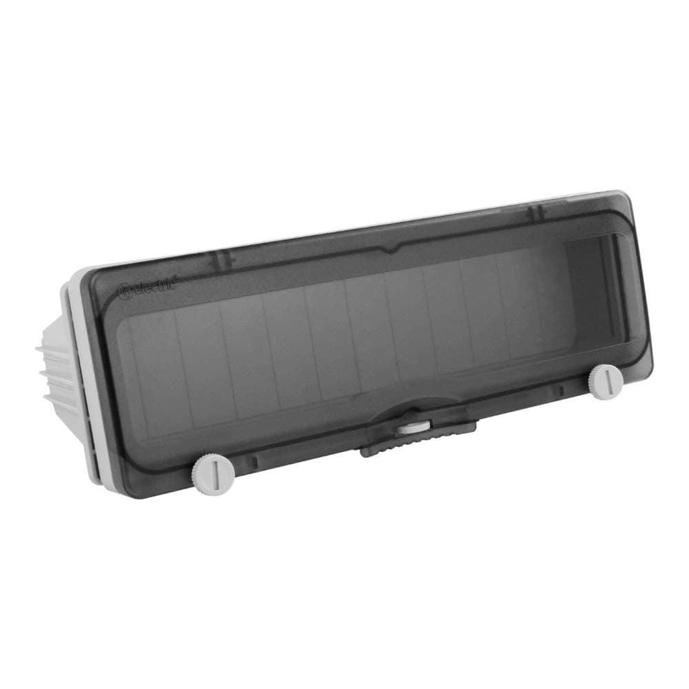 Hinged Window IP67 Actuation Flap 12-Module Fuse modules + Rail TPE 6220