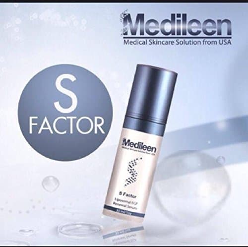 Stem Cell Face Serum Medileen S Factor growth Factor Plus Renewal serum origin liposomal 1Oz/30 ml