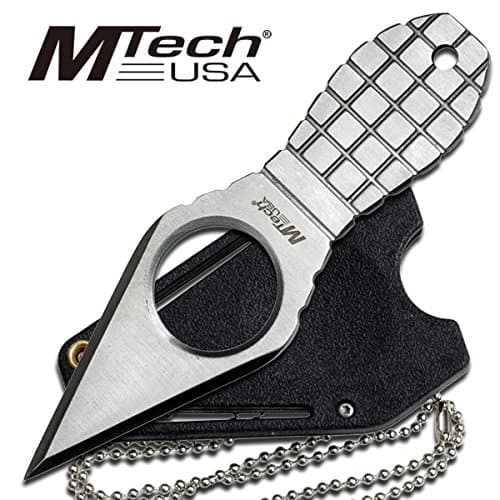 Mtech Grenade Neck Knife, 4.5in.