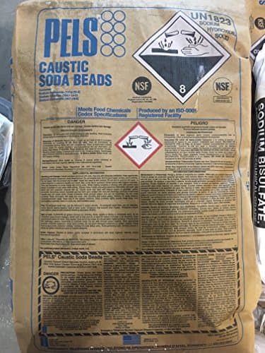Sodium Hydroxide Minimum 99% purity! 50LB BAG