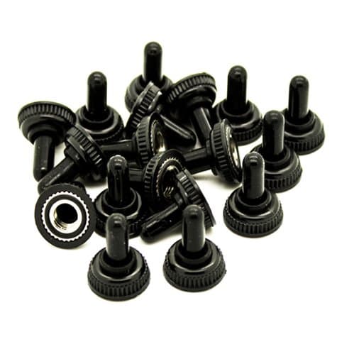 Gadgeter 20 Pcs Toggle Switch Waterproof Boot Rubber Cover Cap