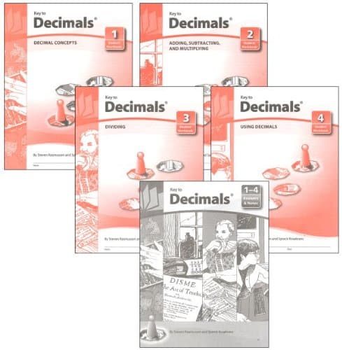Key to Decimals: Books 1-4 plus Answer Key/Notes