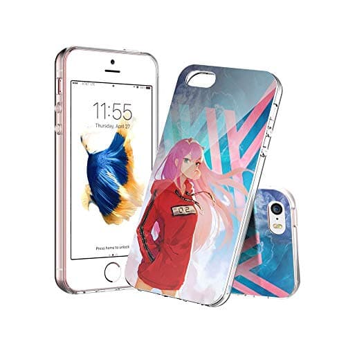 GYU iPhone 8 Plus Case, iPhone 7 Plus Case, Slim Soft TPU Case Flexible Silicone Cover for iPhone 8 Plus/iPhone 7 Plus (5.5") Transparent (A)