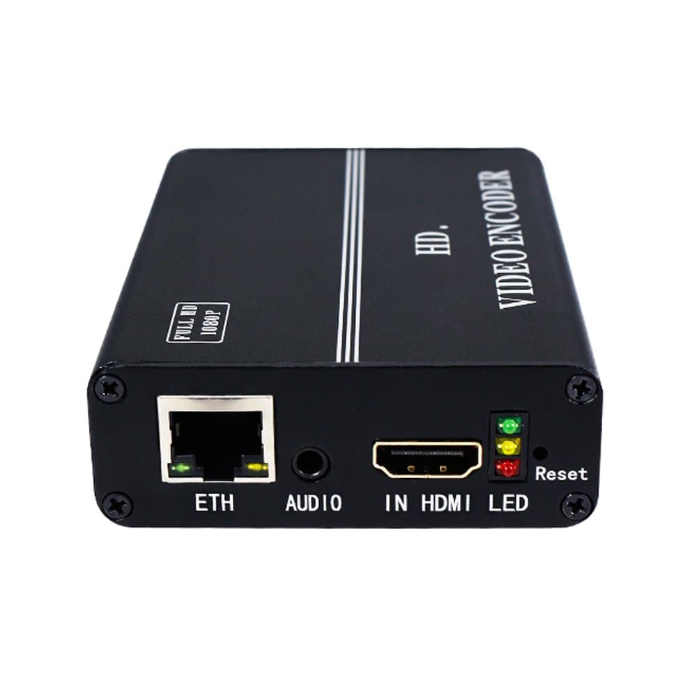 Voca Tech Digital HDMI H.265 Encoder IPTV with Black Color Support UDP,RTMP,HTTP,RTSP,HLS,ONVIF