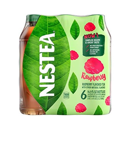 NESTEA Raspberry Flavored Iced Tea, 16.9-Ounce Bottles (Pack of 6)