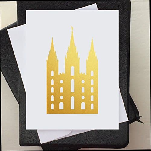Salt Lake Temple Note Card with Envelope